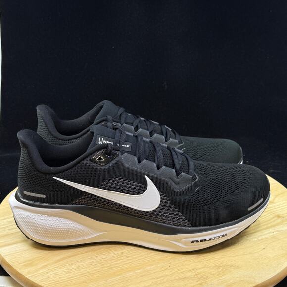 Nike Pegasus 41 Men\'s Road Running Shoes Black White FD2723-002 Size 11W/ 9.5M main image 6